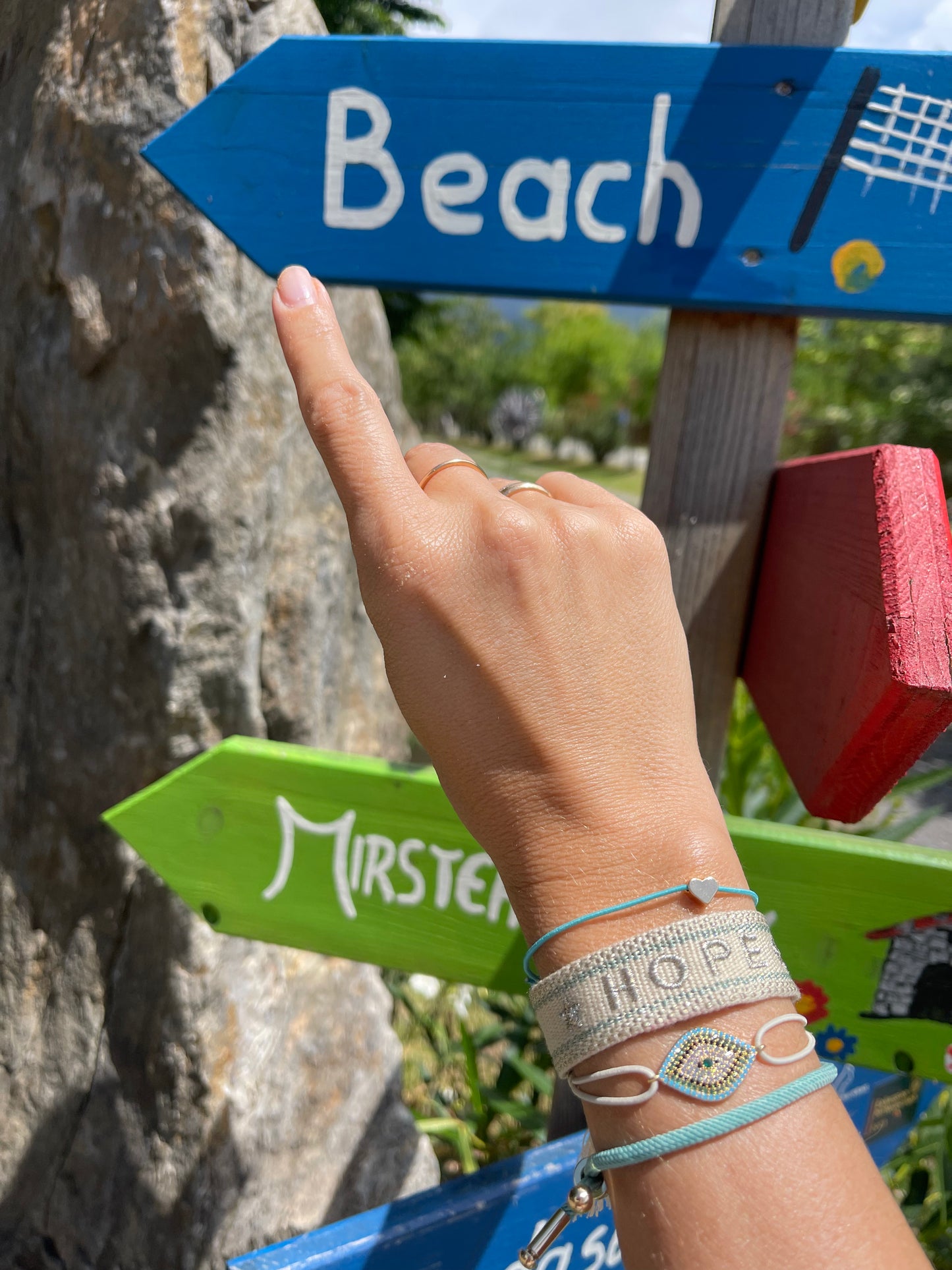 Armband Hope Bahamas-Türkis