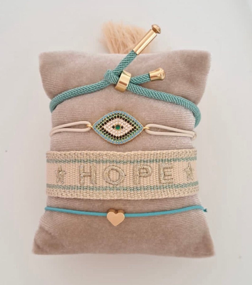 Armband Hope Bahamas-Türkis - Mooniq - Armband