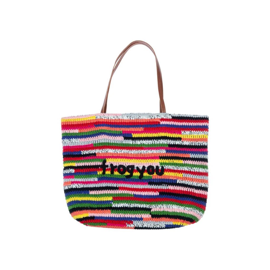 Gehäkelte Tasche "Frog You" - Mooniq -