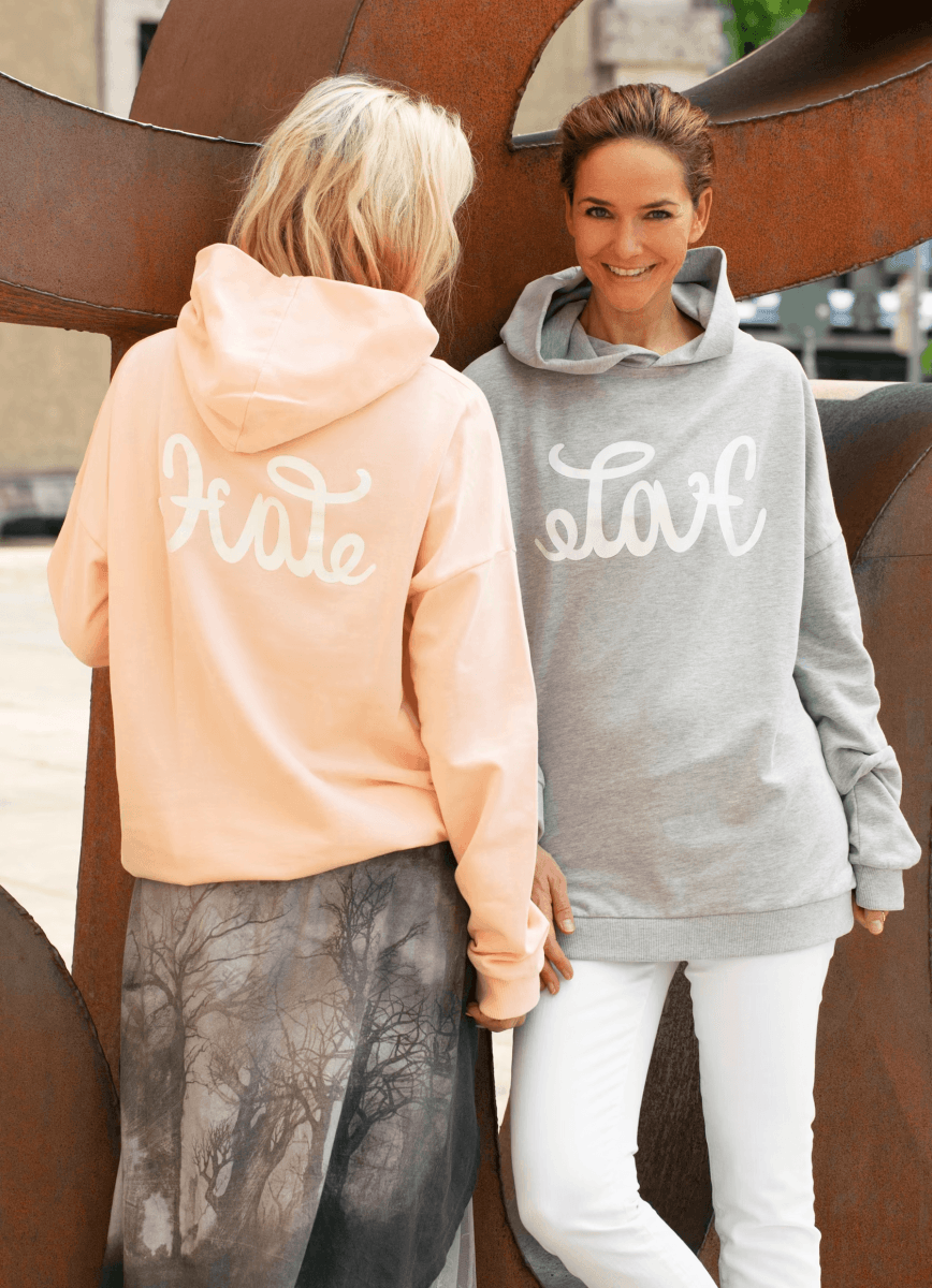 Juvia Hoodie grey - Mooniq - Pullover