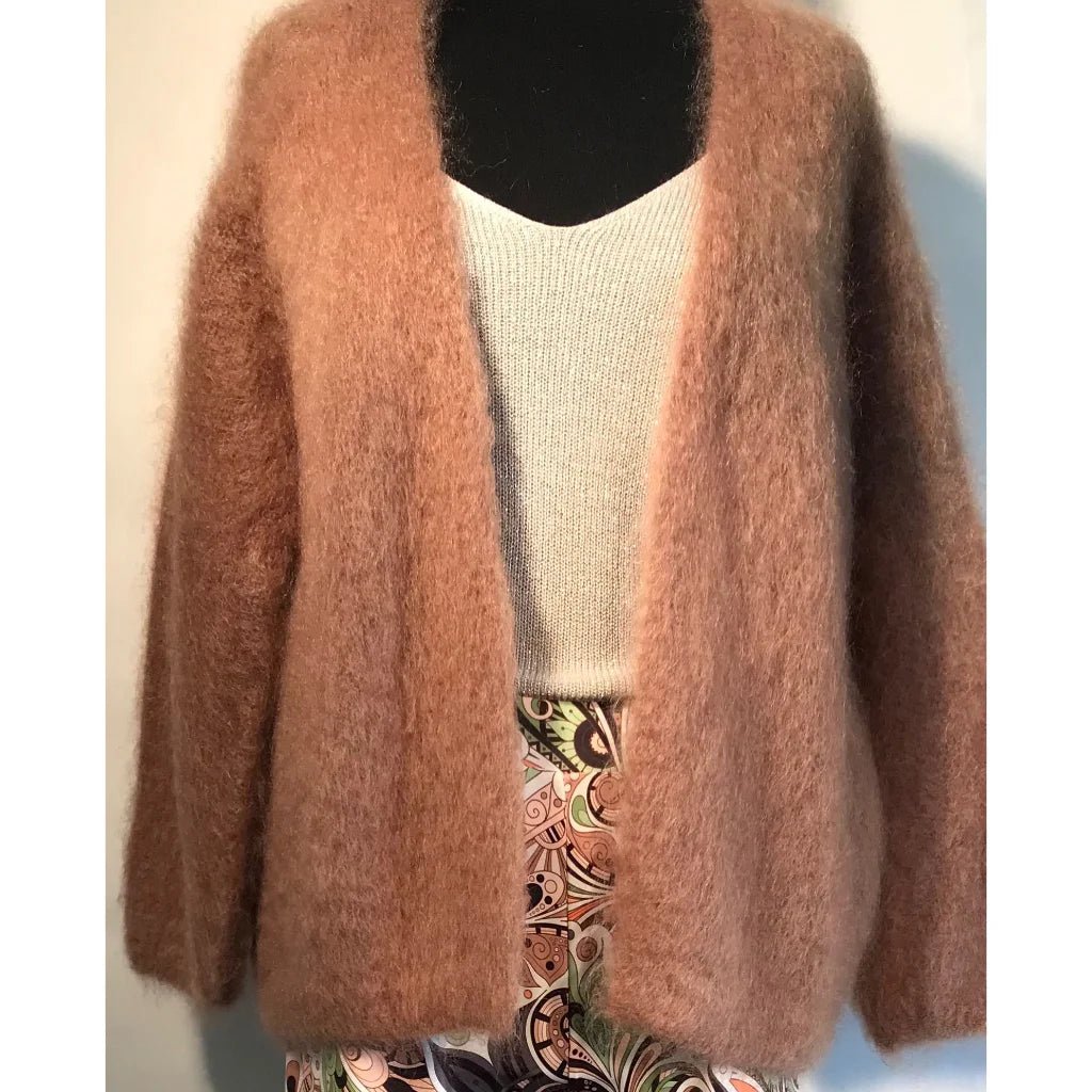 Mohair Jacke camel - Mooniq - Pullover
