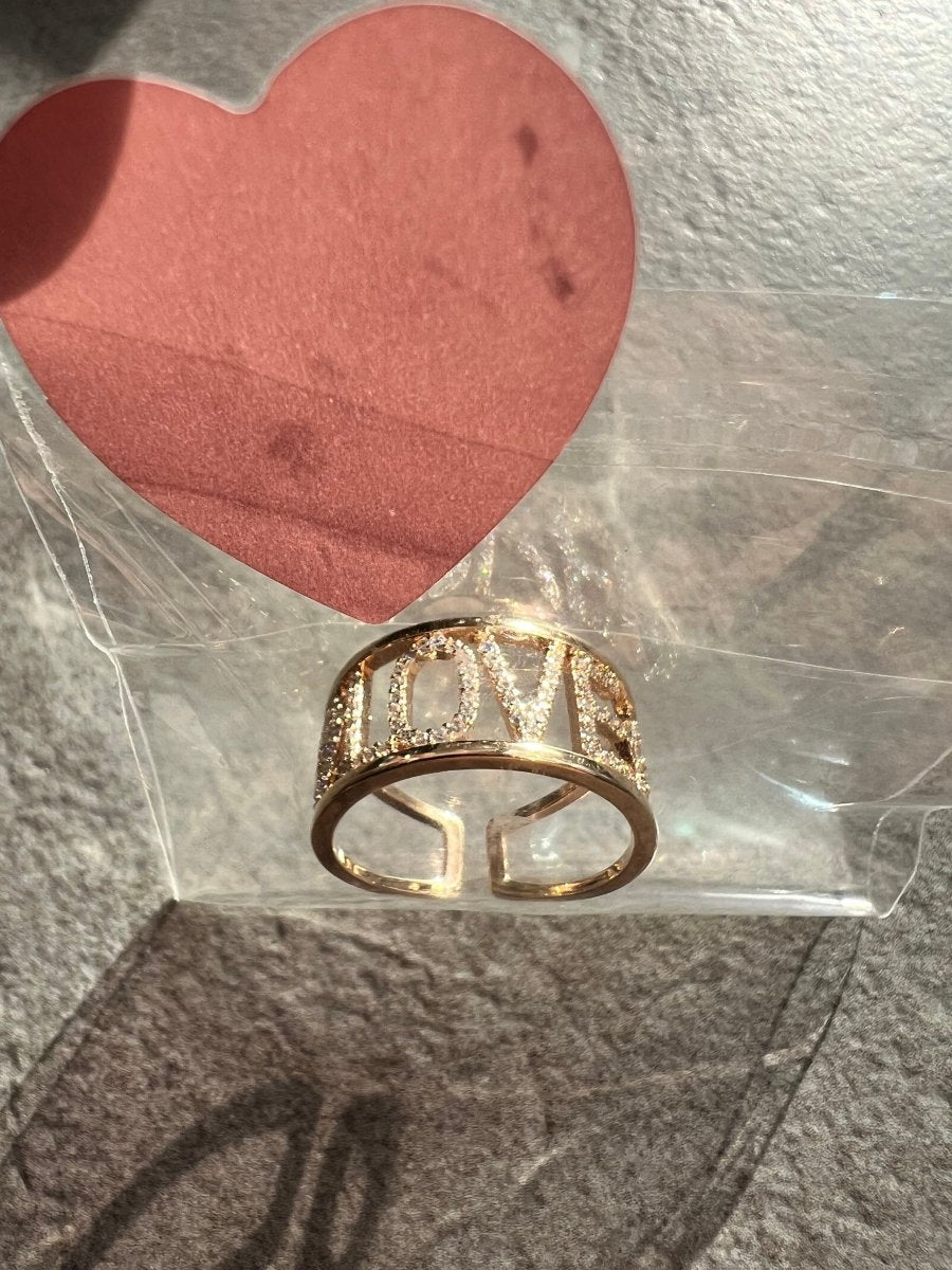 Monicas Love Ring rose/silver - Lua Accessories - Mooniq - Ring