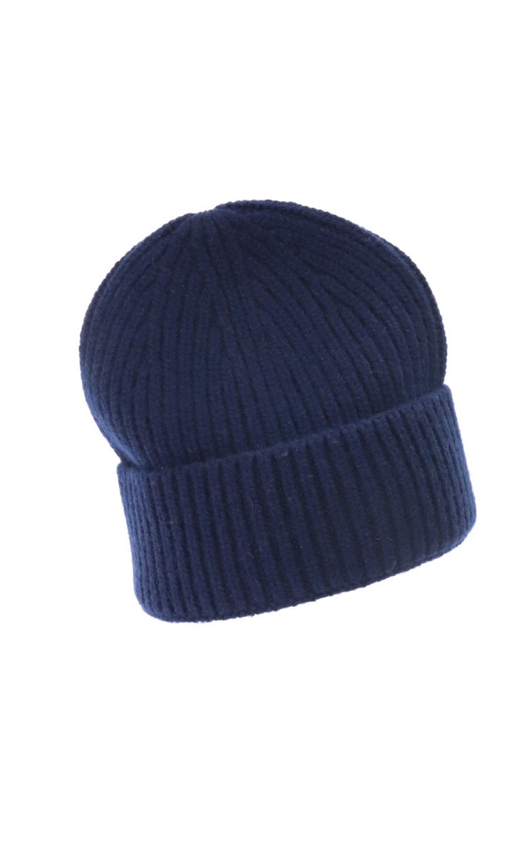 Mütze Cashmere navy - Mooniq -
